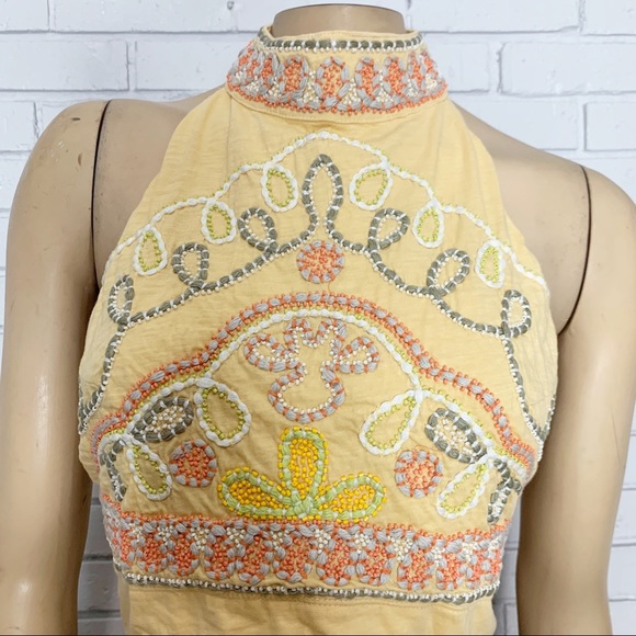 Free People Nectar Combo Goa Embroidered Crop Top - Picture 14 of 14
